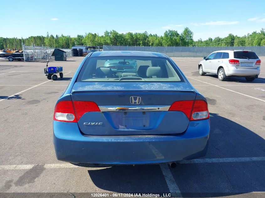 2009 Honda Civic Dx VIN: 2HGFA16239H004303 Lot: 12026401