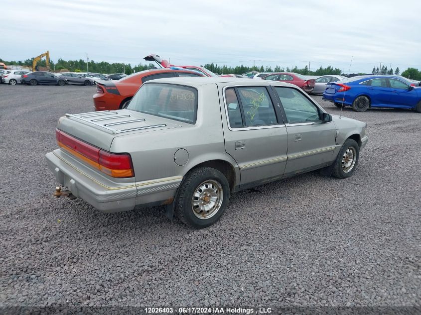 1994 Dodge Spirit VIN: 1B3XA4632RF130569 Lot: 12026403