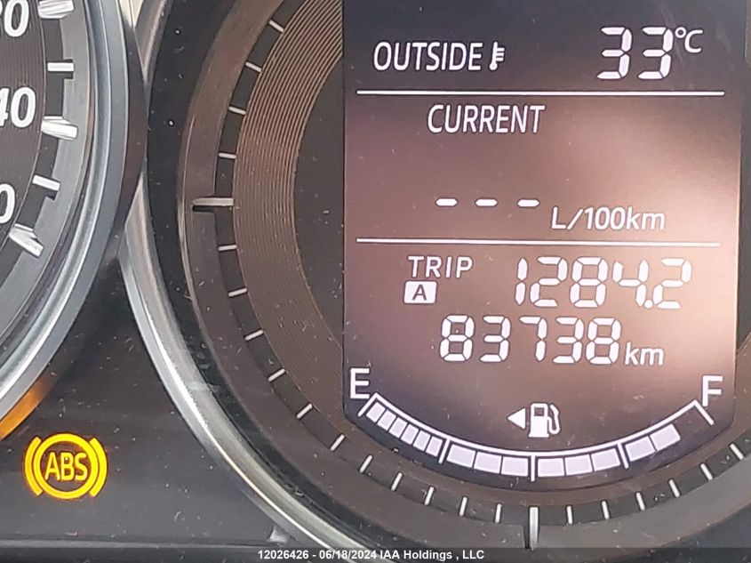 2015 Mazda Cx-5 VIN: JM3KE4CY5F0554542 Lot: 12026426