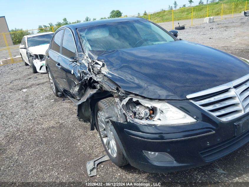 2011 Hyundai Genesis 3.8L VIN: KMHGC4DE4BU139008 Lot: 12026432