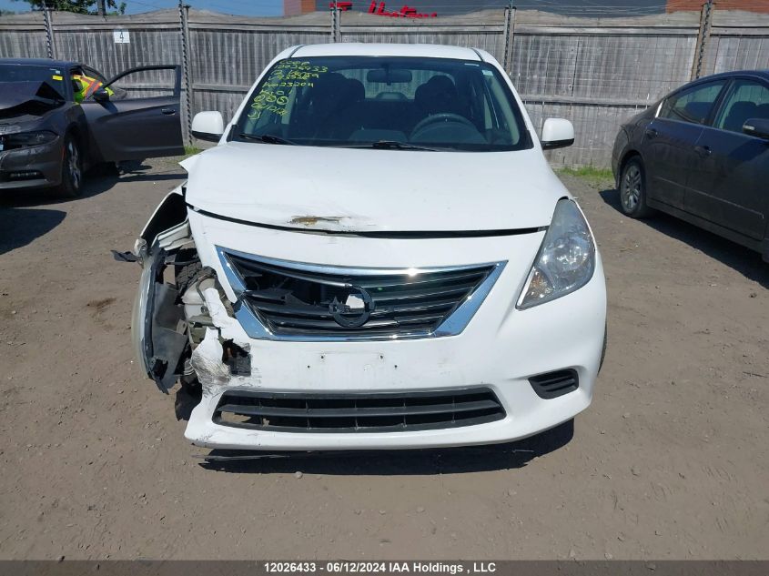 2012 Nissan Versa 1.6 Sv VIN: 3N1CN7APXCL935216 Lot: 12026433