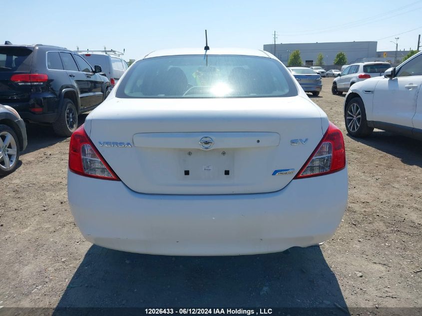 2012 Nissan Versa 1.6 Sv VIN: 3N1CN7APXCL935216 Lot: 12026433