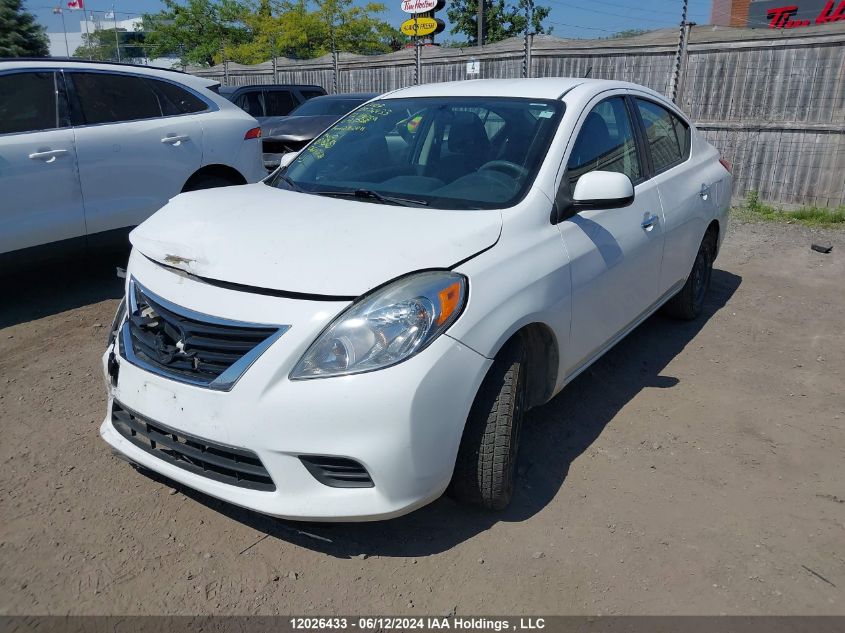 2012 Nissan Versa 1.6 Sv VIN: 3N1CN7APXCL935216 Lot: 12026433