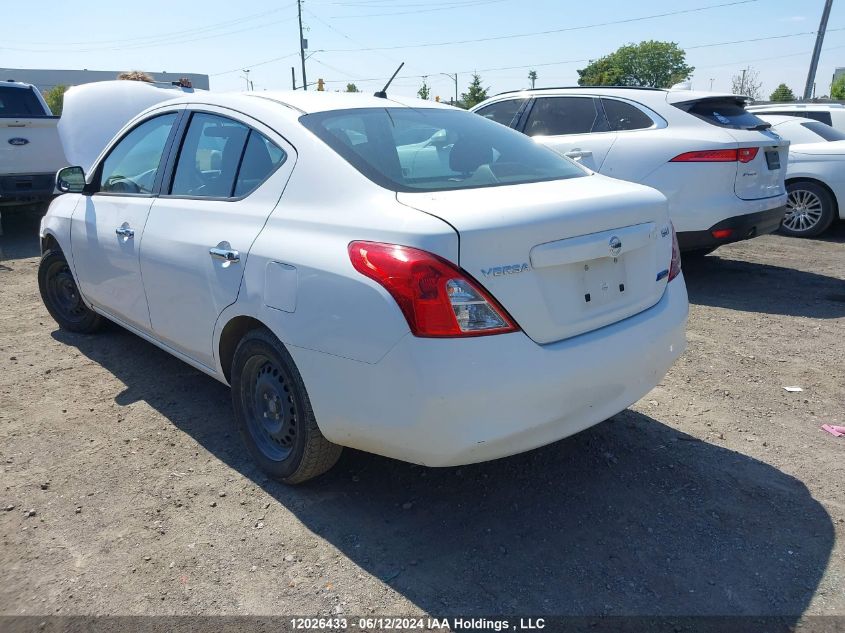 2012 Nissan Versa 1.6 Sv VIN: 3N1CN7APXCL935216 Lot: 12026433