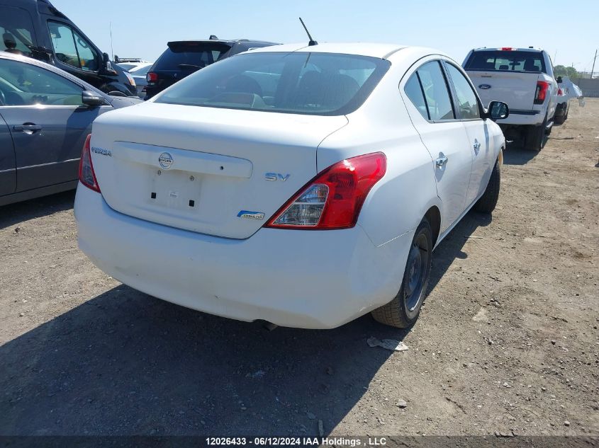 2012 Nissan Versa 1.6 Sv VIN: 3N1CN7APXCL935216 Lot: 12026433