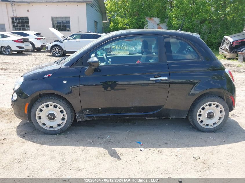 2012 Fiat 500 Pop VIN: 3C3CFFAR4CT265768 Lot: 12026434