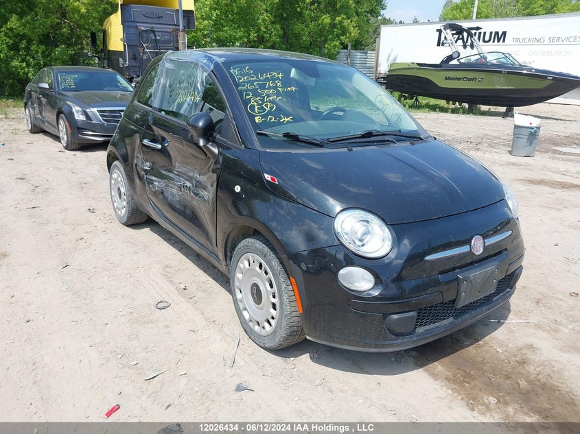 2012 Fiat 500 Pop VIN: 3C3CFFAR4CT265768 Lot: 12026434