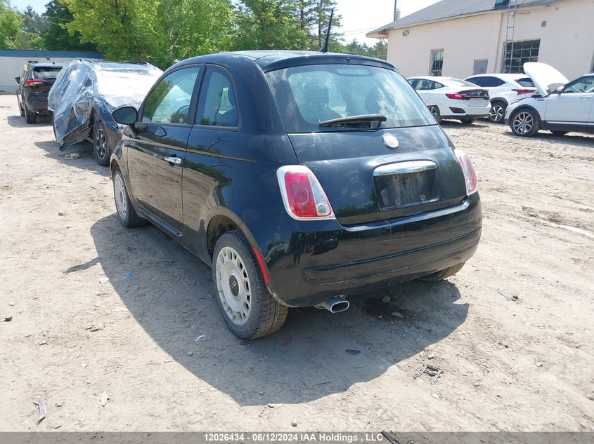 2012 Fiat 500 Pop VIN: 3C3CFFAR4CT265768 Lot: 12026434
