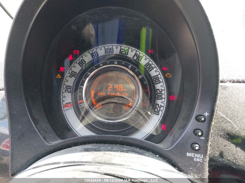 2012 Fiat 500 Pop VIN: 3C3CFFAR4CT265768 Lot: 12026434