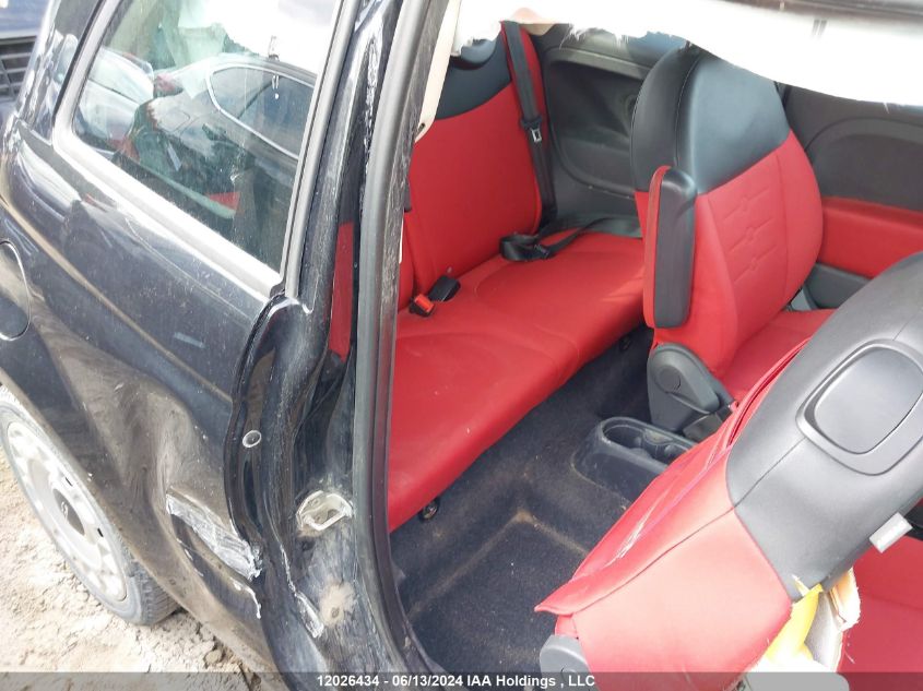 2012 Fiat 500 Pop VIN: 3C3CFFAR4CT265768 Lot: 12026434