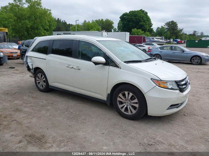 2017 Honda Odyssey VIN: 5FNRL5H64HB503886 Lot: 12026437