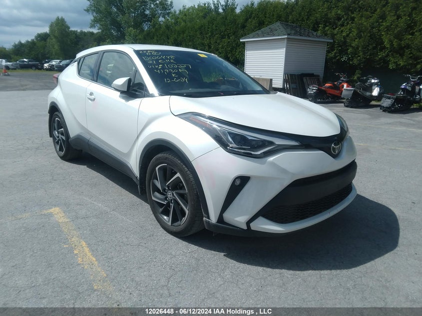 2021 Toyota C-Hr Xle/Le/Night Shade/Limited VIN: JTNKHMBX1M1102227 Lot: 12026448