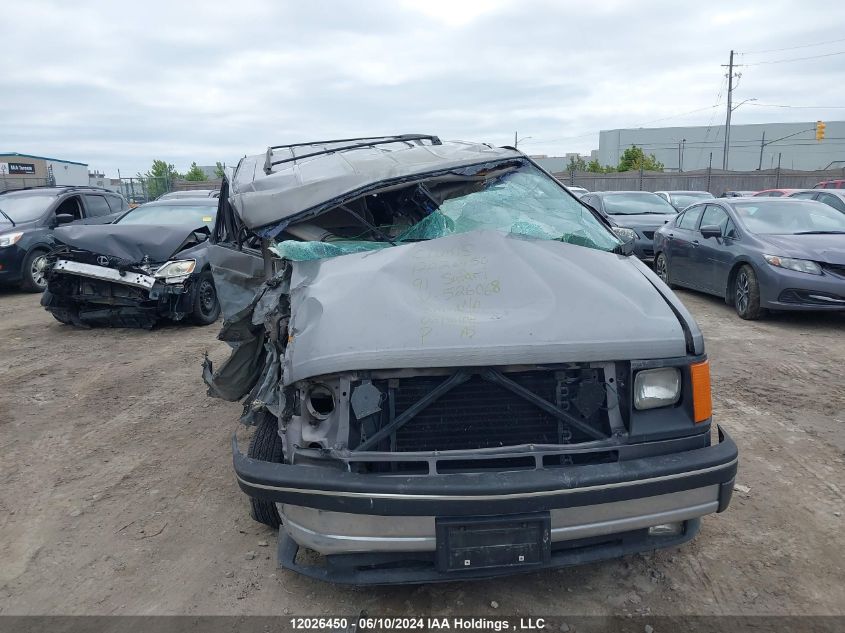 1991 GMC Safari Xt VIN: 1GKDM19Z5MB526068 Lot: 12026450