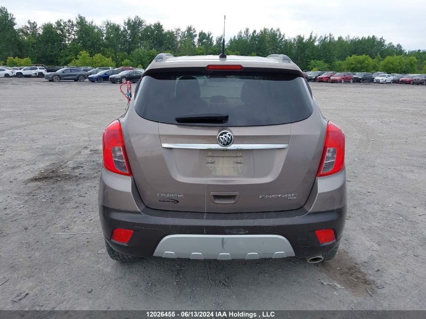 2014 Buick Encore VIN: KL4CJGSB5EB534487 Lot: 12026455
