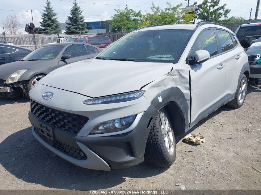 2022 Hyundai Kona VIN: KM8K6CAB1NU849705 Lot: 12026462