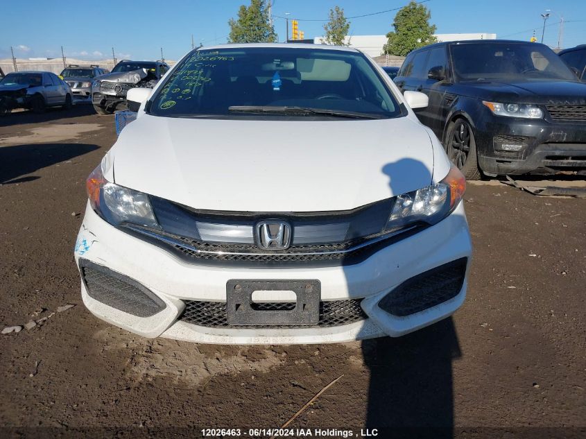 2014 Honda Civic VIN: 2HGFG3B5XEH002763 Lot: 12026463