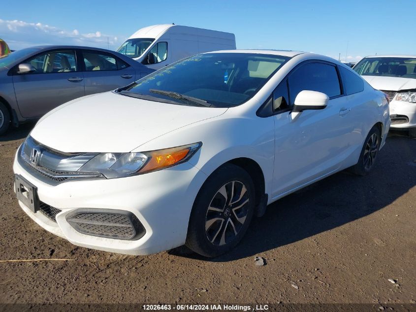 2014 Honda Civic VIN: 2HGFG3B5XEH002763 Lot: 12026463