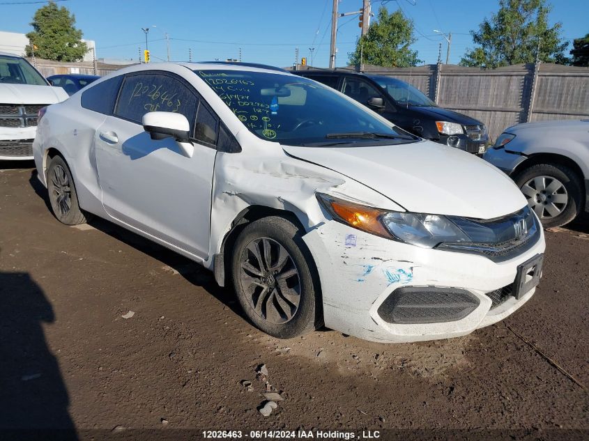 2014 Honda Civic VIN: 2HGFG3B5XEH002763 Lot: 12026463