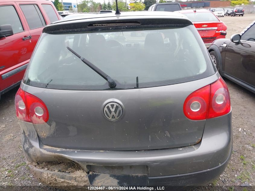 2009 Volkswagen Rabbit VIN: WVWDA71K79W104809 Lot: 12026467