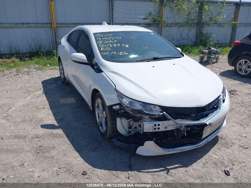 2018 Chevrolet Volt VIN: 1G1RA6S54JU139972 Lot: 12026470