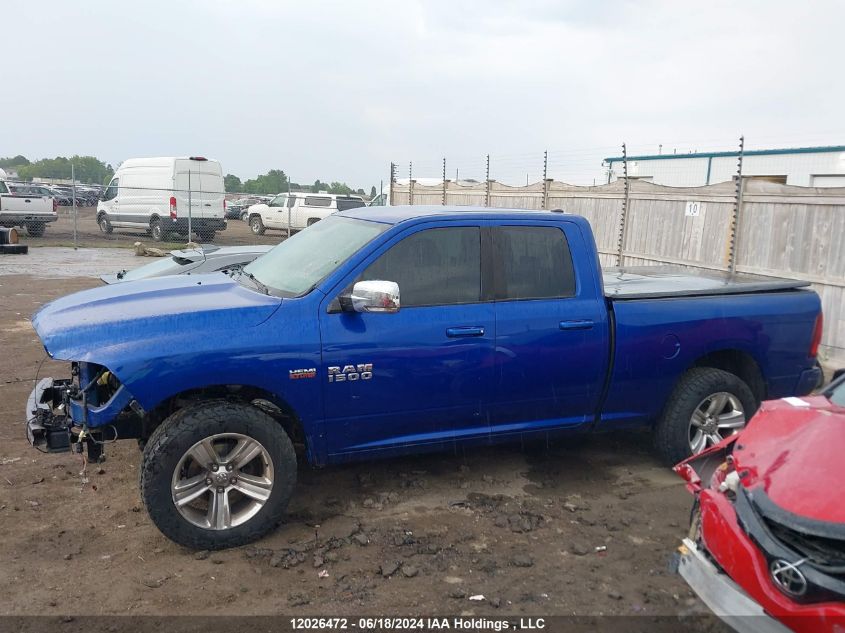 2015 Ram 1500 Sport VIN: 1C6RR7HT6FS749684 Lot: 12026472