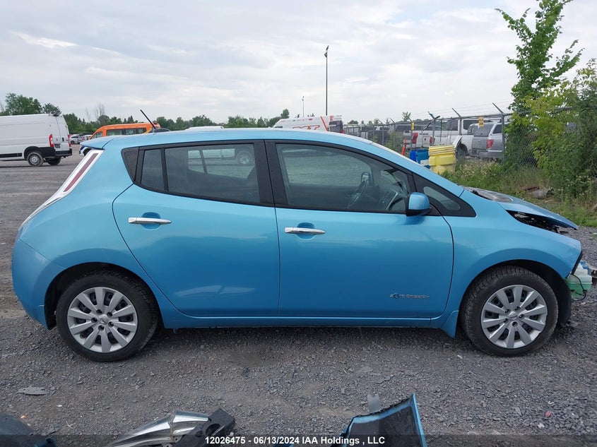 2015 Nissan Leaf S VIN: 1N4AZ0CP9FC312687 Lot: 12026475