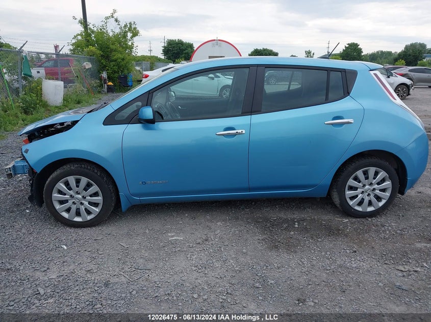 2015 Nissan Leaf S VIN: 1N4AZ0CP9FC312687 Lot: 12026475