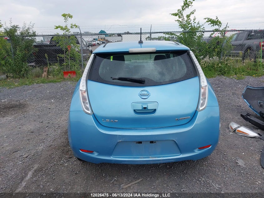 2015 Nissan Leaf S VIN: 1N4AZ0CP9FC312687 Lot: 12026475