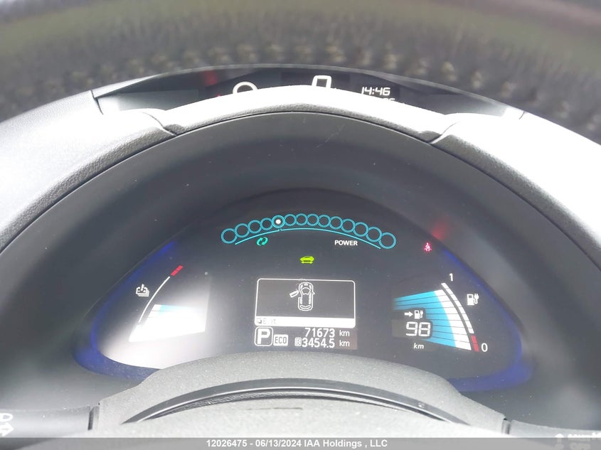 2015 Nissan Leaf S VIN: 1N4AZ0CP9FC312687 Lot: 12026475