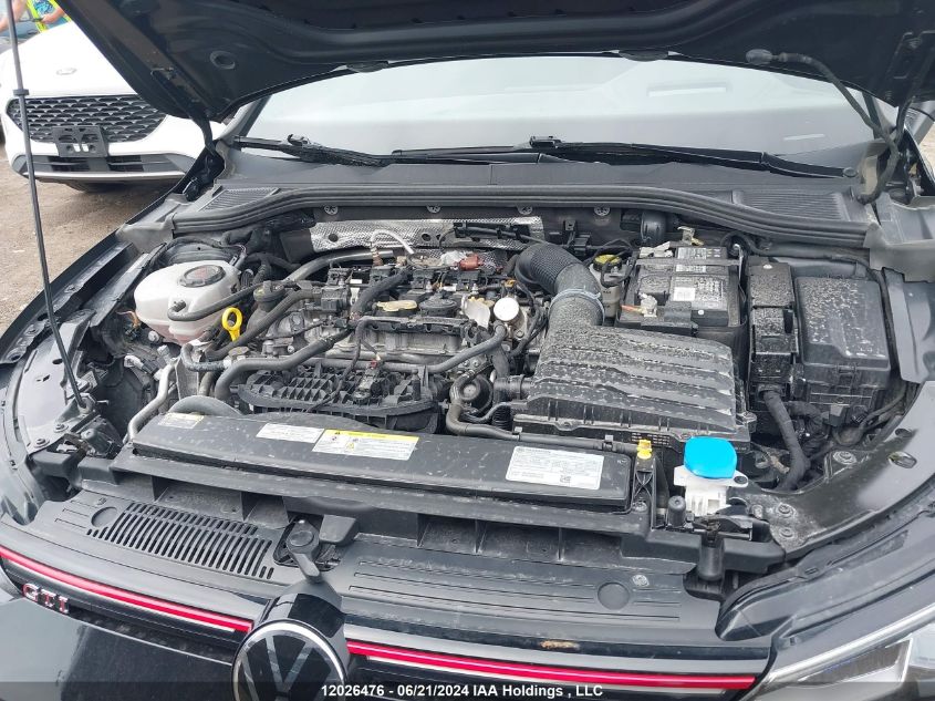 2022 Volkswagen Golf Gti VIN: WVWV87CD6NW125062 Lot: 12026476