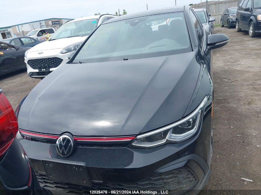 2022 Volkswagen Golf Gti VIN: WVWV87CD6NW125062 Lot: 12026476