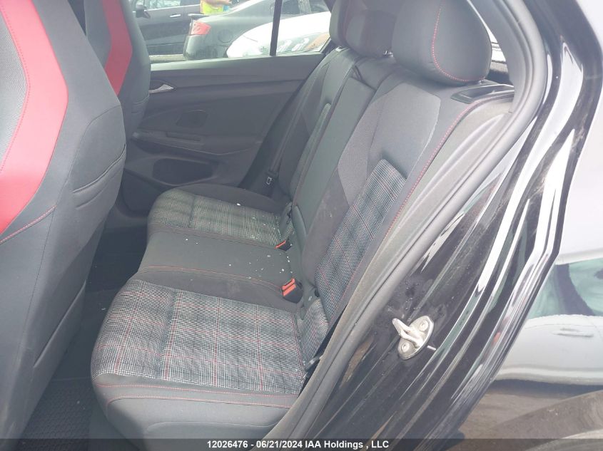 2022 Volkswagen Golf Gti VIN: WVWV87CD6NW125062 Lot: 12026476