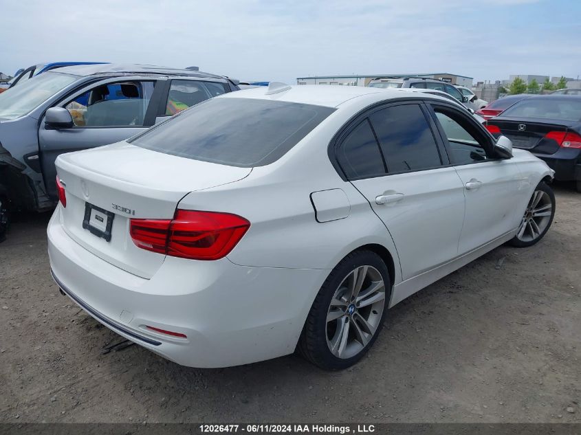 2018 BMW 3 Series VIN: WBA8D9C51JA012718 Lot: 12026477