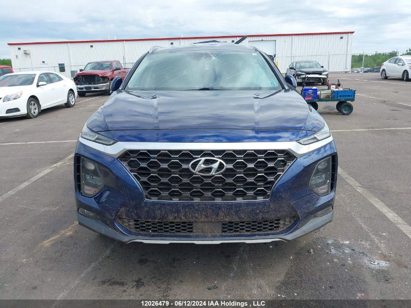 2019 Hyundai Santa Fe Se VIN: 5NMS2CADXKH112006 Lot: 12026479