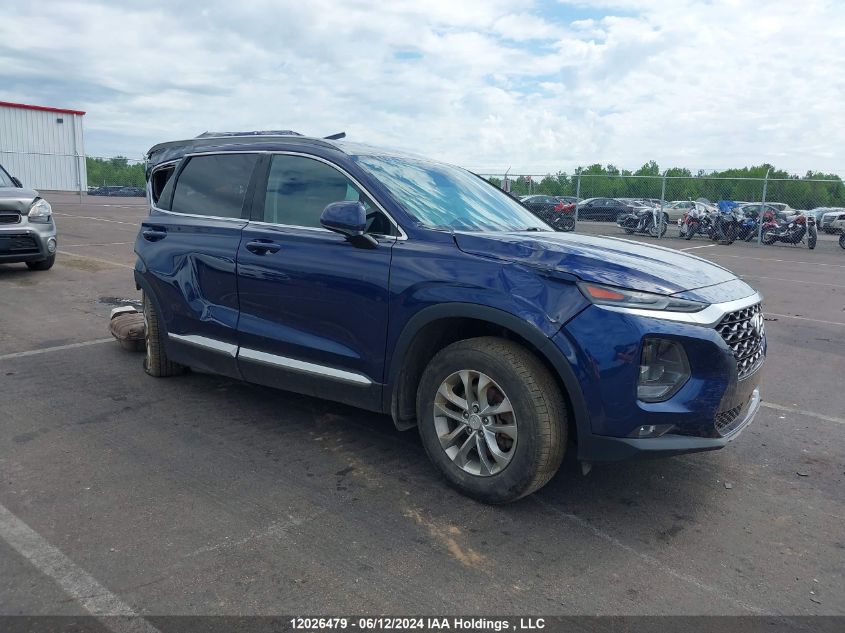 2019 Hyundai Santa Fe Se VIN: 5NMS2CADXKH112006 Lot: 12026479