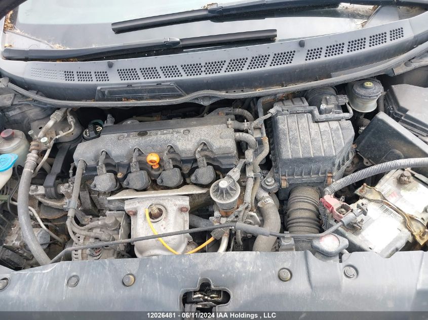 2008 Honda Civic Lx VIN: 1HGFA16508L070187 Lot: 12026481