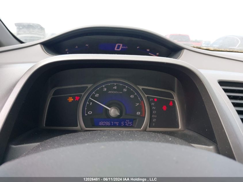 2008 Honda Civic Lx VIN: 1HGFA16508L070187 Lot: 12026481