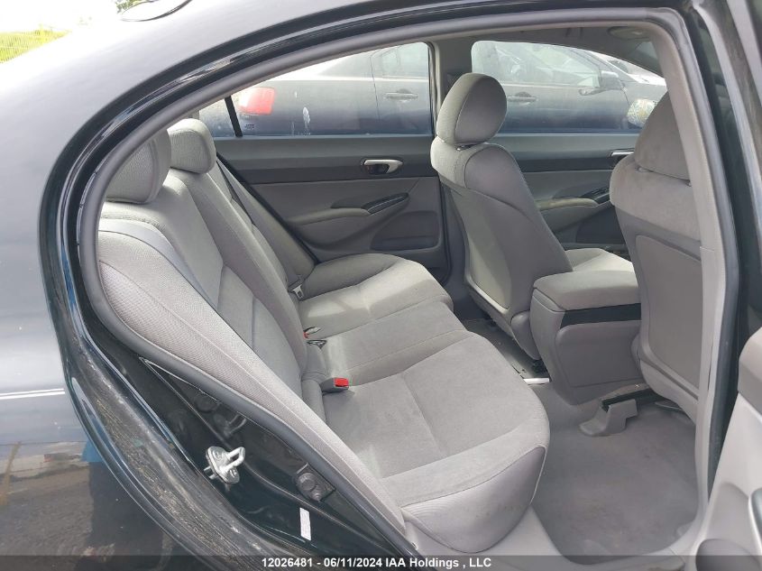 2008 Honda Civic Lx VIN: 1HGFA16508L070187 Lot: 12026481