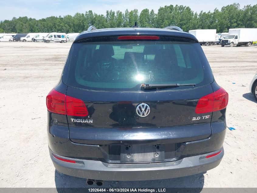 2012 Volkswagen Tiguan VIN: WVGAV7AX4CW538708 Lot: 12026484