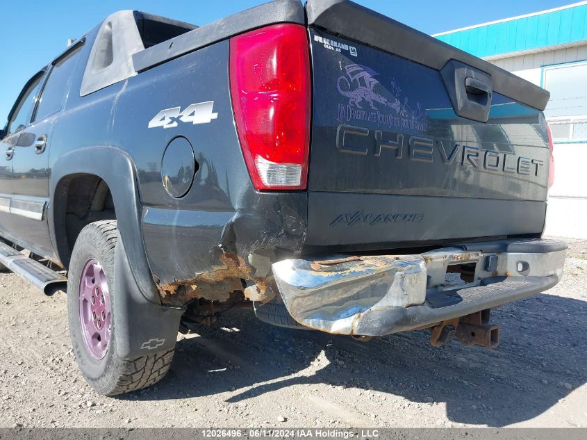 2005 Chevrolet Avalanche VIN: 3GNEK12T85G207467 Lot: 12026496