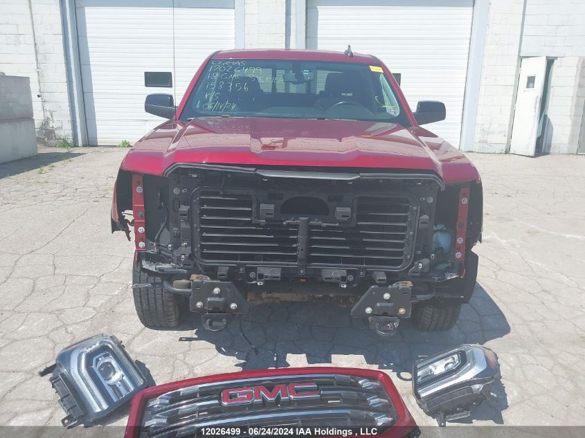 2018 GMC Sierra K1500 Slt VIN: 3GTU2NEC3JG158356 Lot: 12026499