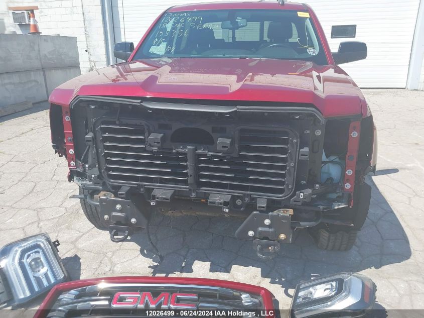 2018 GMC Sierra K1500 Slt VIN: 3GTU2NEC3JG158356 Lot: 12026499