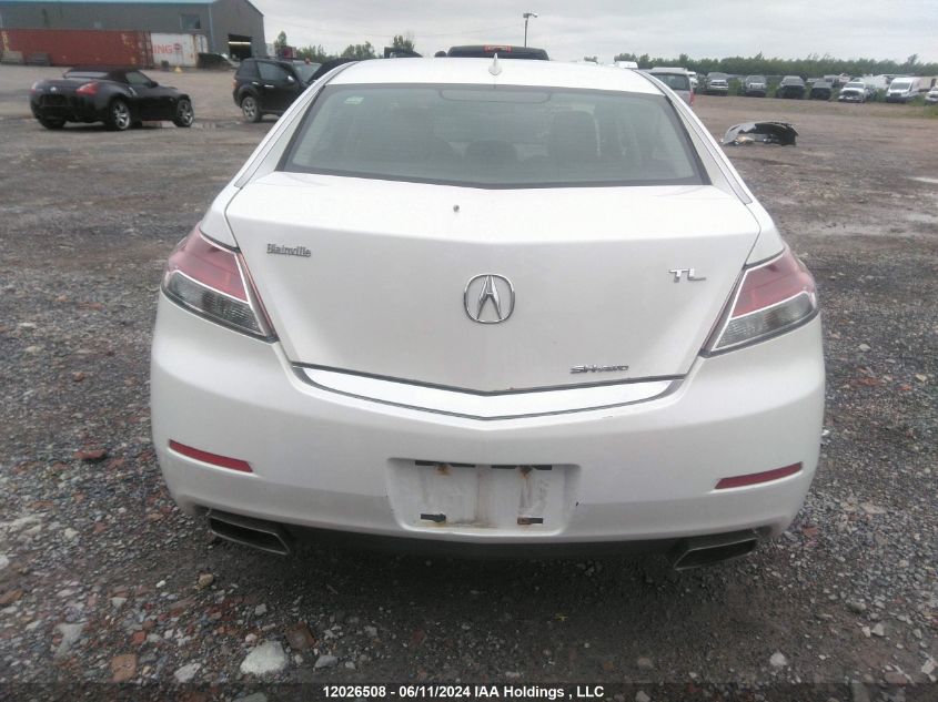 2013 Acura Tl VIN: 19UUA9F26DA800265 Lot: 12026508