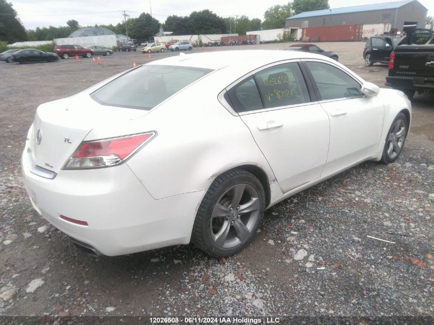 2013 Acura Tl VIN: 19UUA9F26DA800265 Lot: 12026508