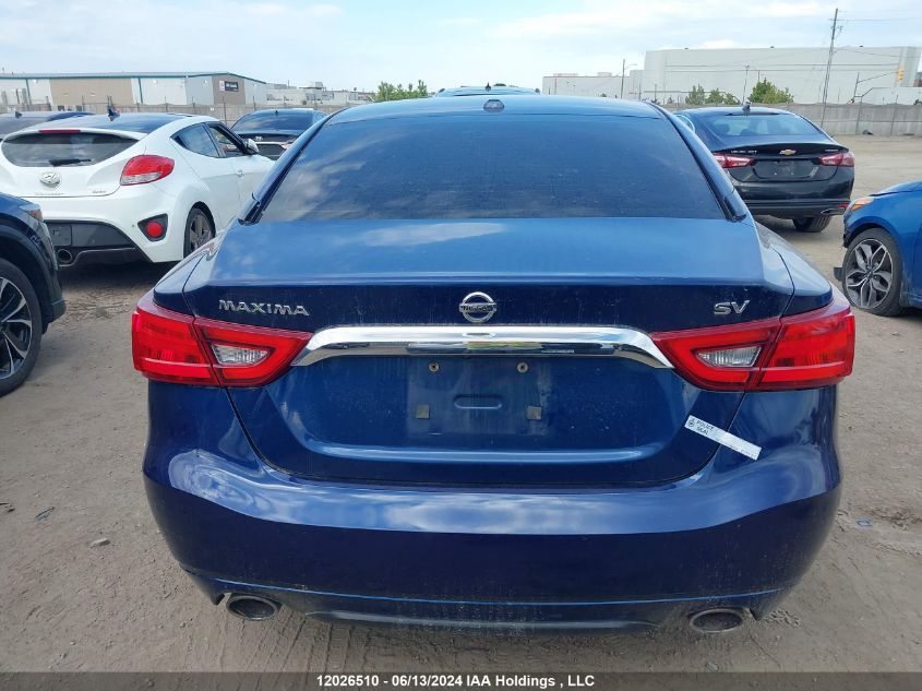 2016 Nissan Maxima VIN: 1N4AA6AP5GC901959 Lot: 12026510
