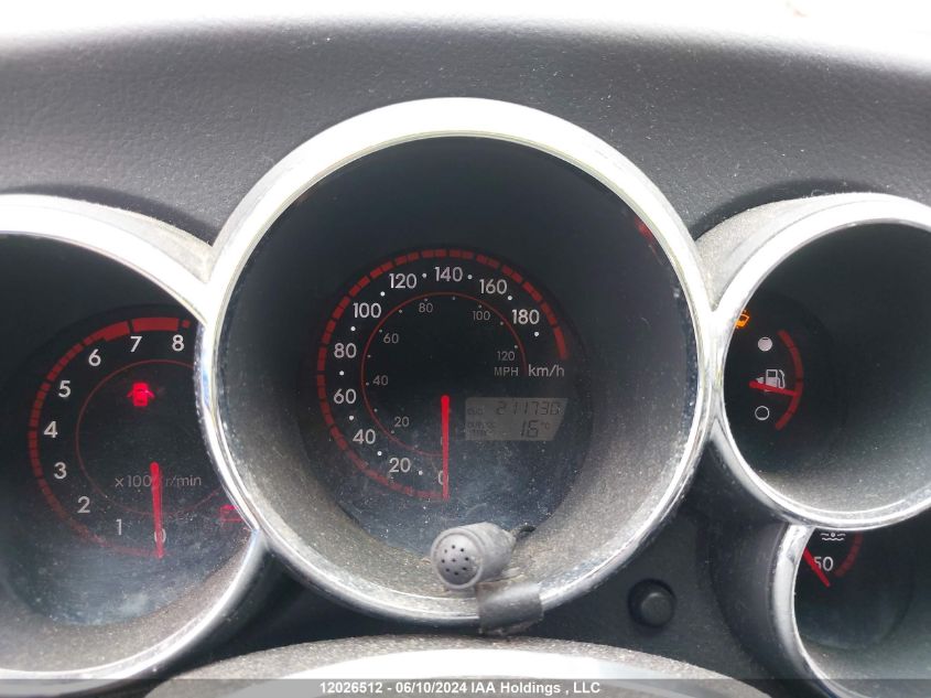 2007 Pontiac Vibe VIN: 5Y2SL65817Z401869 Lot: 12026512