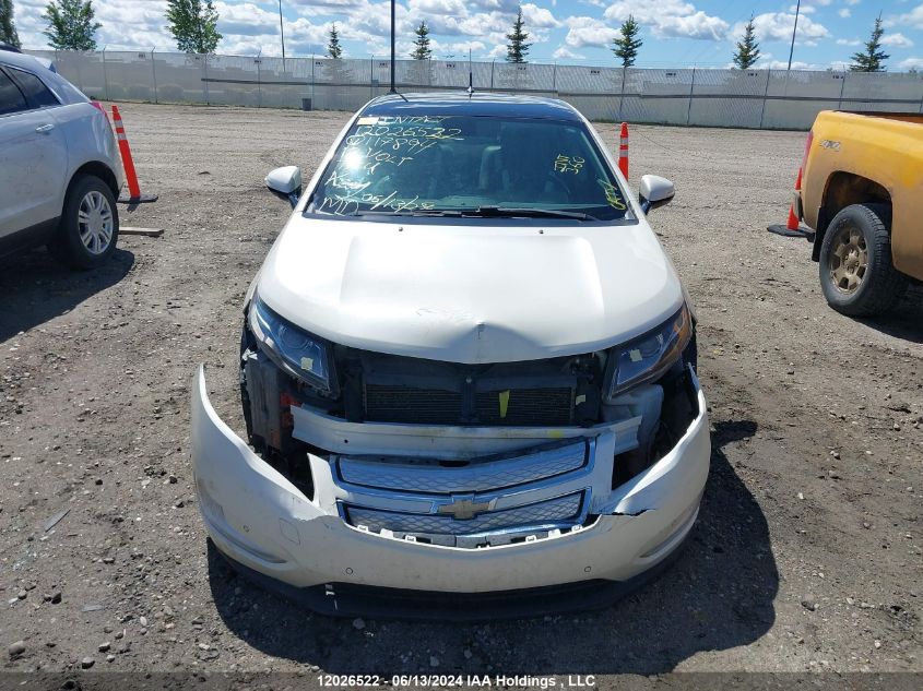 2012 Chevrolet Volt VIN: 1G1RD6E43CU117894 Lot: 12026522