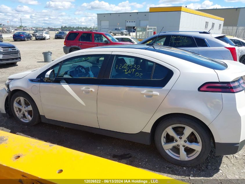 2012 Chevrolet Volt VIN: 1G1RD6E43CU117894 Lot: 12026522