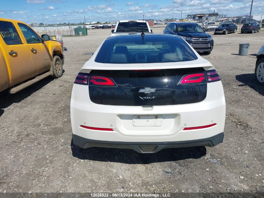 2012 Chevrolet Volt VIN: 1G1RD6E43CU117894 Lot: 12026522