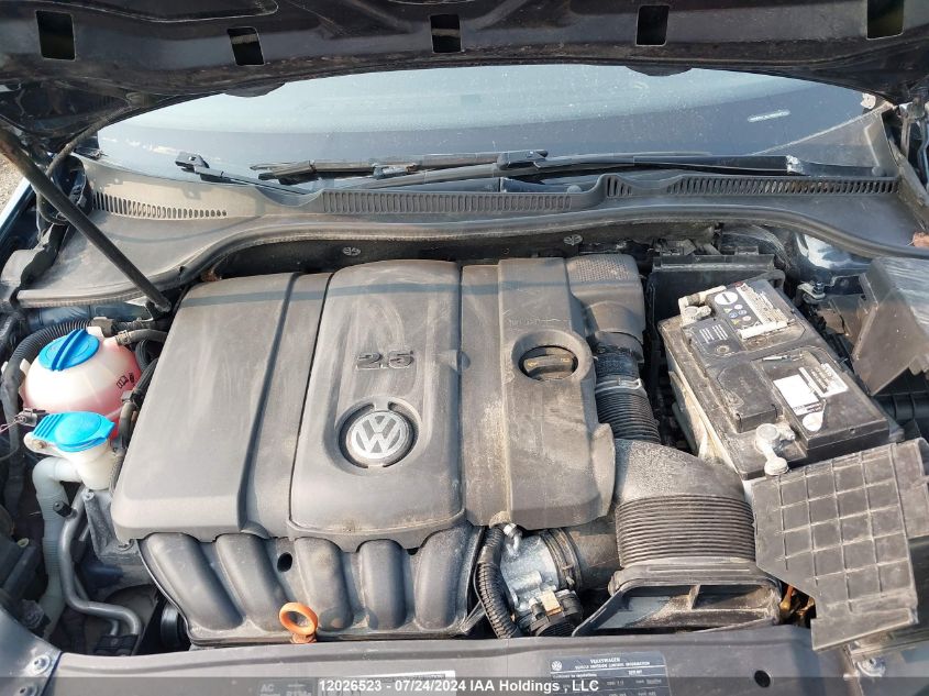 2011 Volkswagen Golf VIN: WVWDA7AJ1BW038710 Lot: 12026523